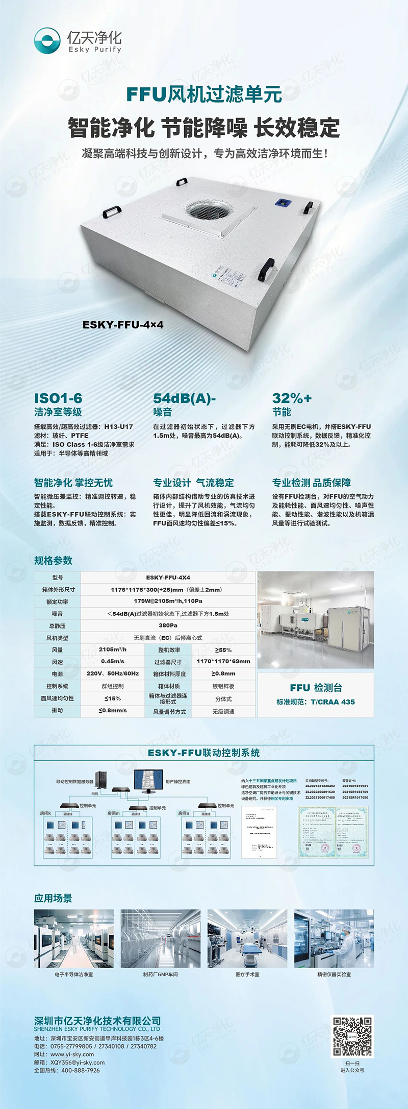 FFU 風(fēng)機(jī)過濾單元：不止凈化，更懂智能節(jié)能與長效守護(hù)！